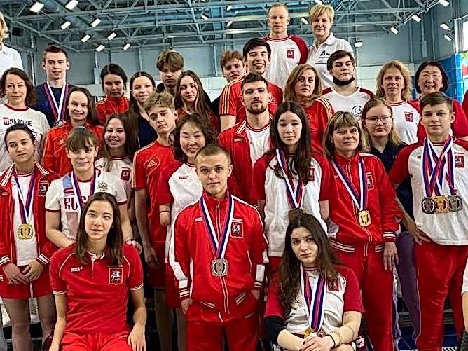 Чемпионат Казахстана по плаванию среди лиц с поражением опорно-двигательного аппарата прошел в Астане